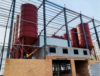 hormigonera, planta dosificadora de hormigón, planta dosificadora de hormigón estacionaria