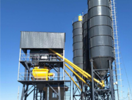 Twin-shaft mixer